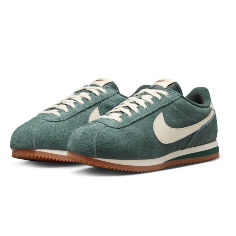 Nike Cortez- Green suede
